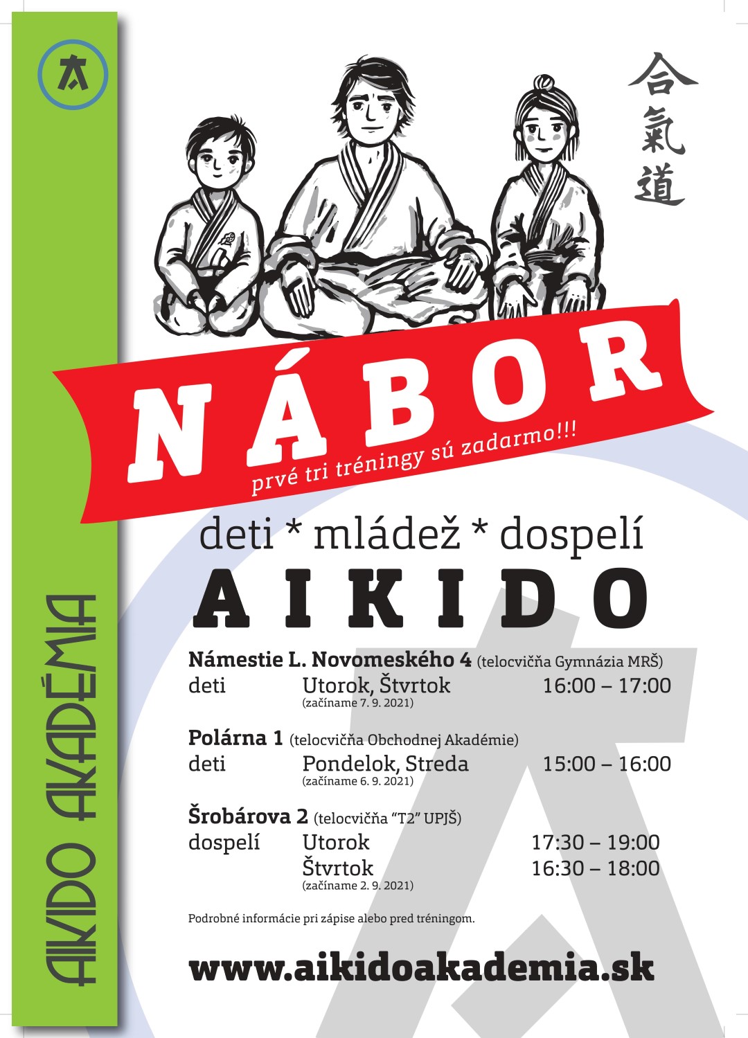 aikido akademia kosice naborovy plagat